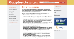 cryptos circus review
