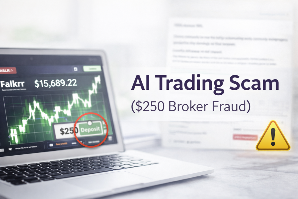 YouTube Trading Scam