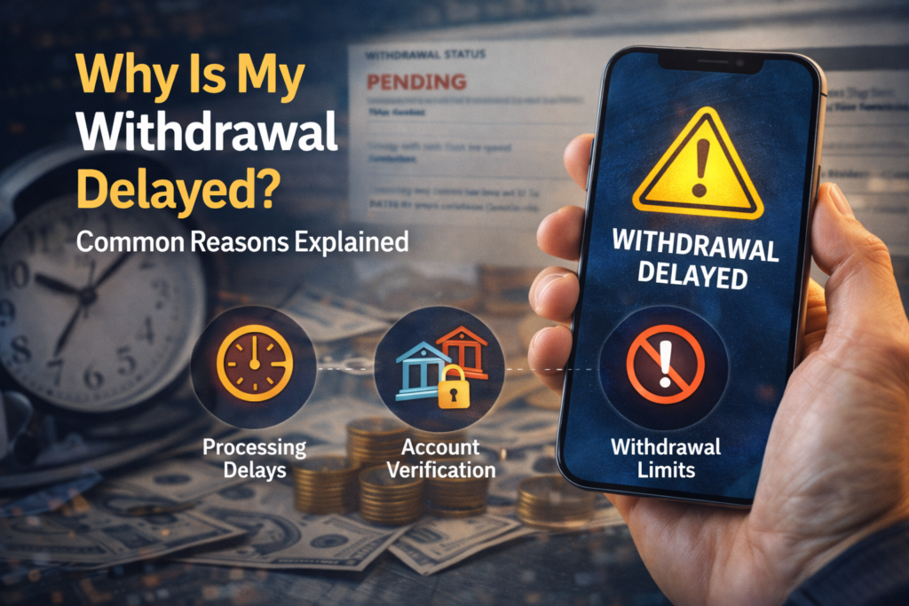 withdrawal delayed