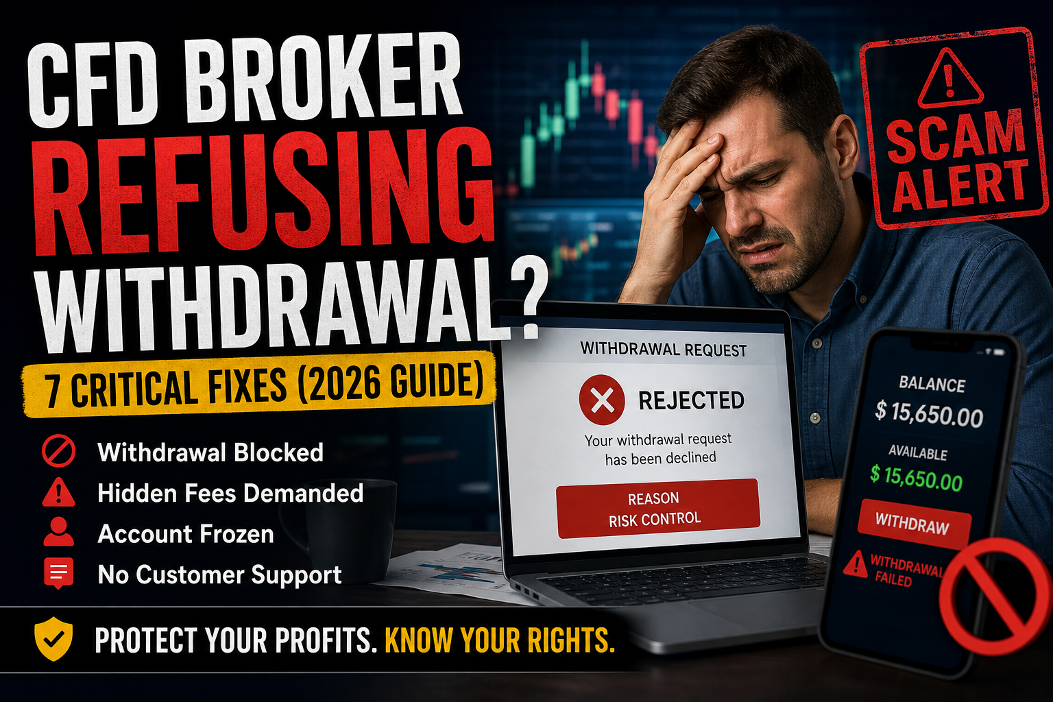 CFD Broker Refusing Withdrawal