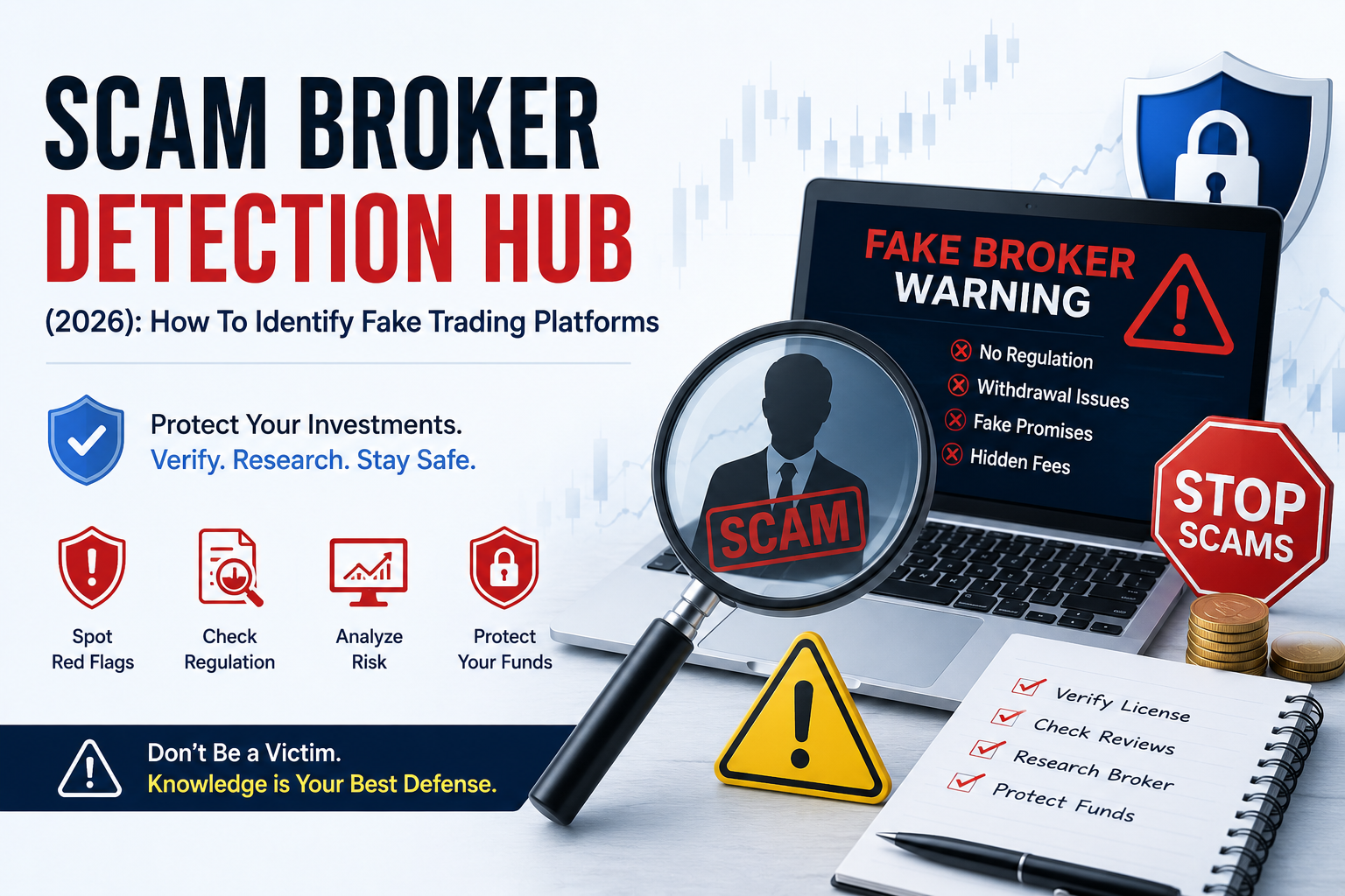 Scam broker detection hub