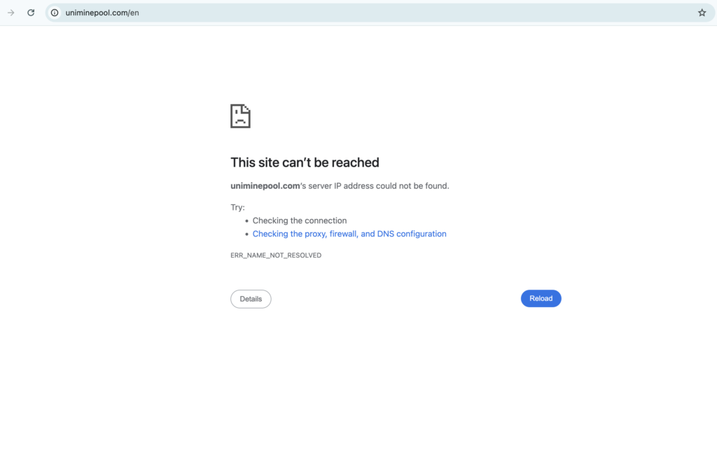 The Unimine Risk Report