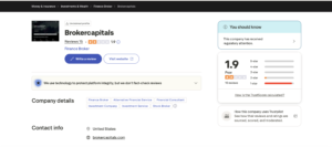 BrookCapitals.com Review