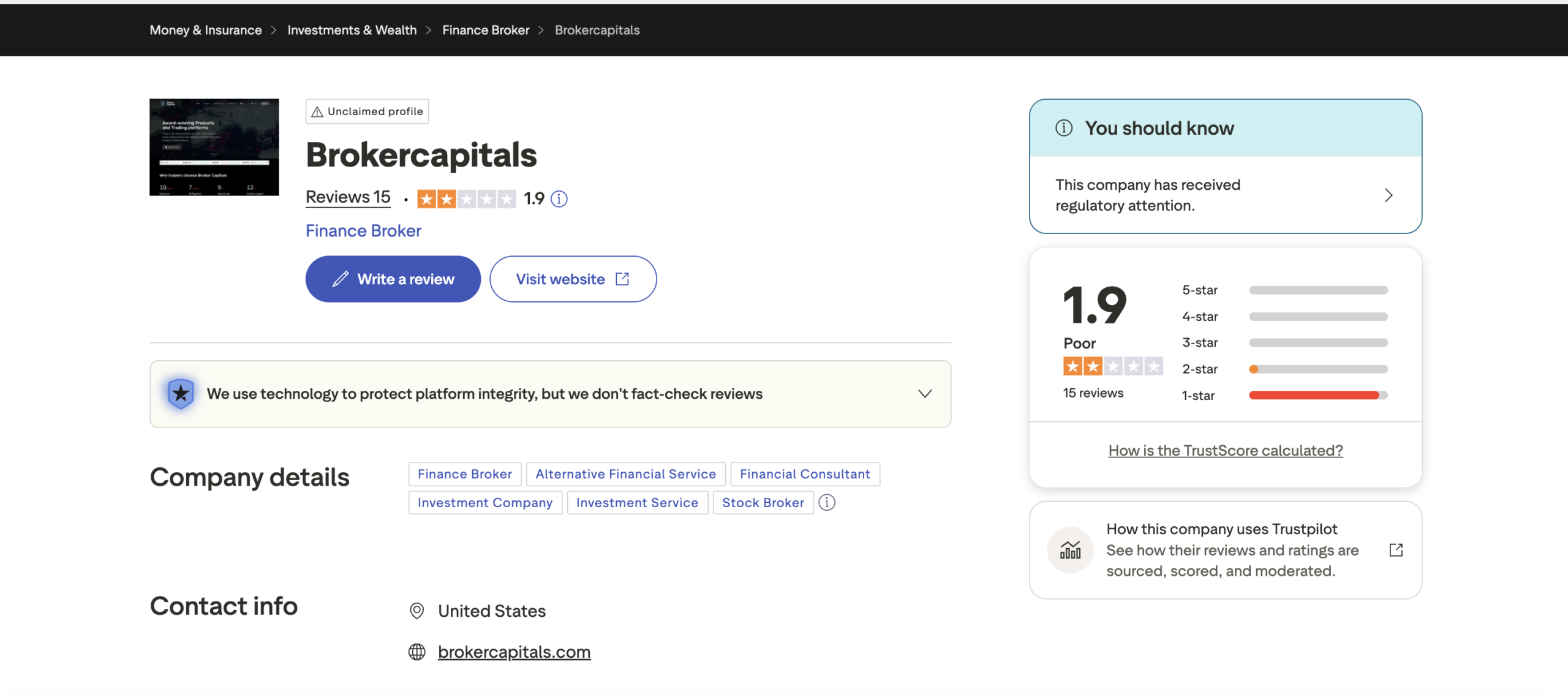 BrookCapitals.com Review