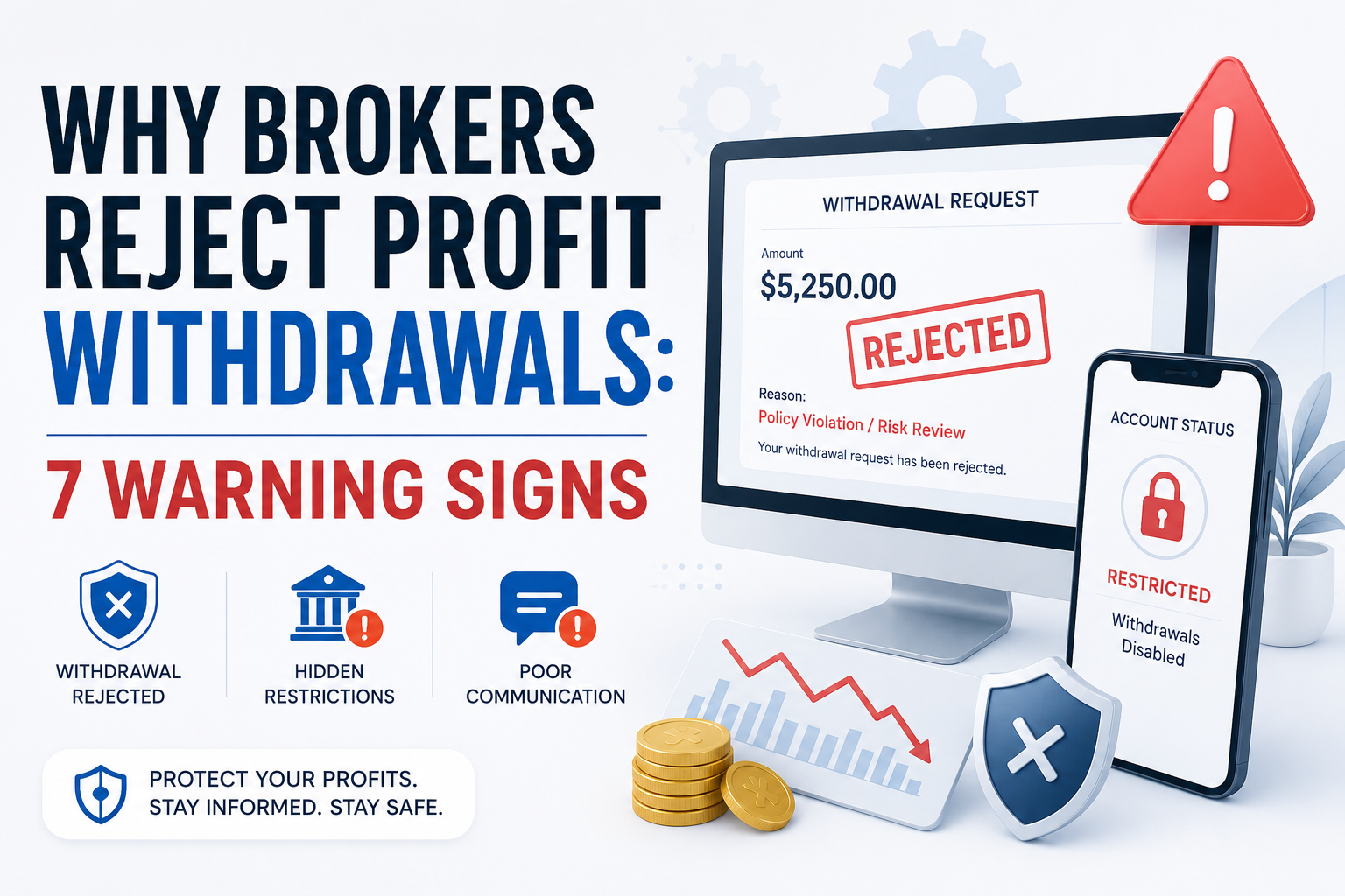 Why Brokers Reject Profit Withdrawals