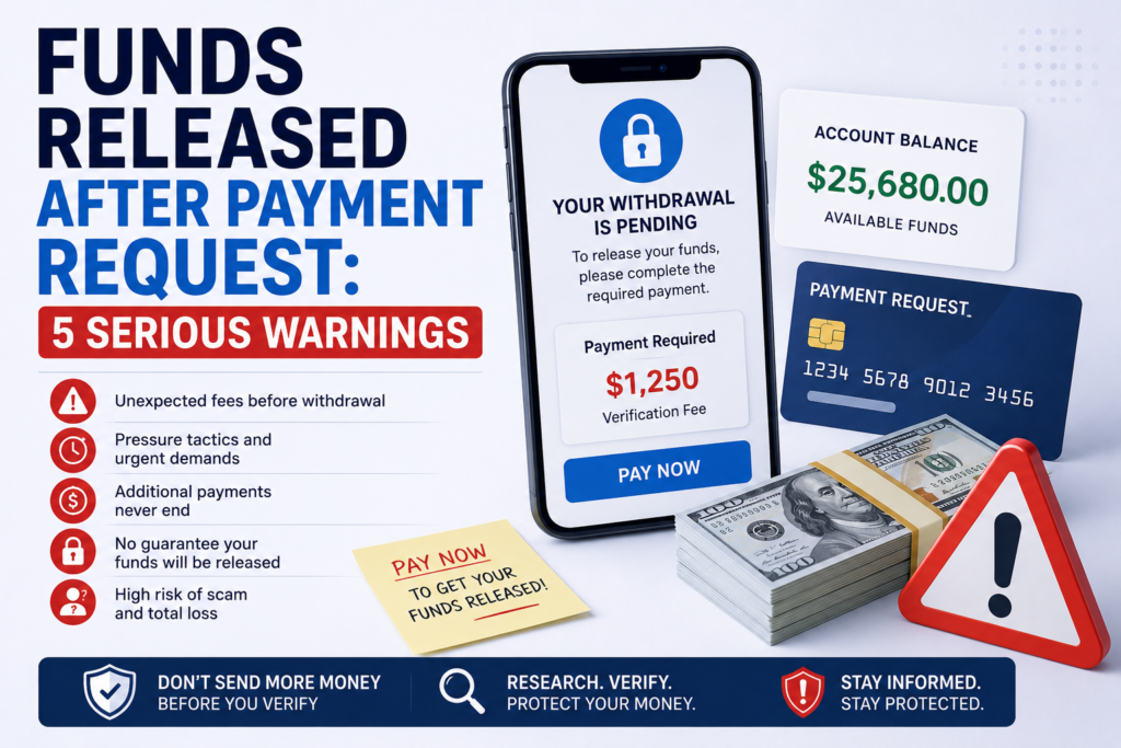 Funds Released After Payment Request