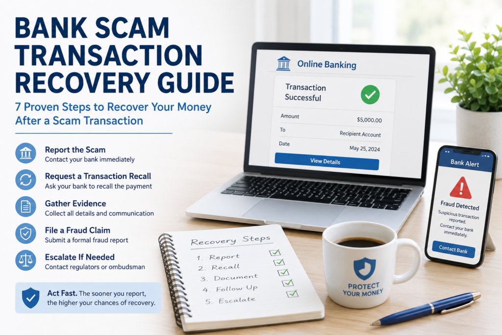 Bank Scam Transaction Recovery Guide