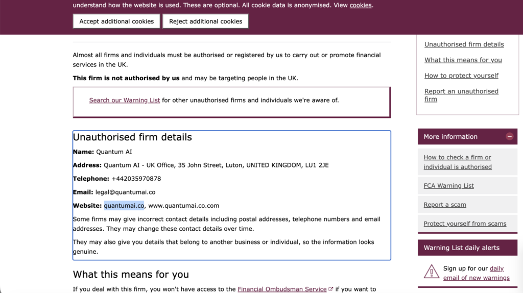 quantum ai withdrawal issues