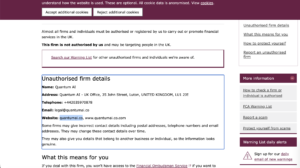 quantum ai withdrawal issues
